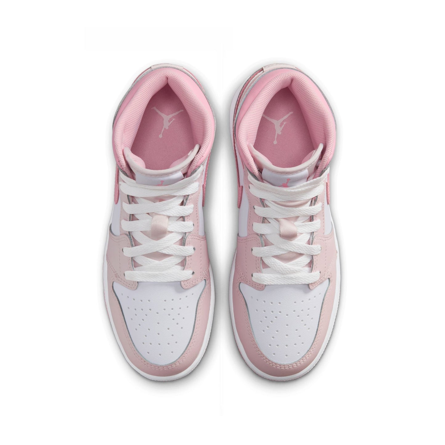 Air Jordan Big Kids 1 Mid - Pearl Pink
