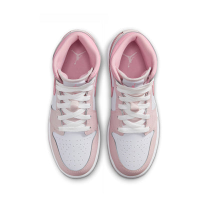 Air Jordan Big Kids 1 Mid - Pearl Pink