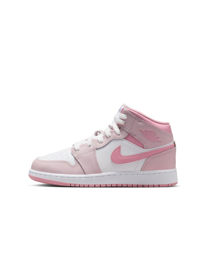 Air Jordan Big Kids 1 Mid - Pearl Pink