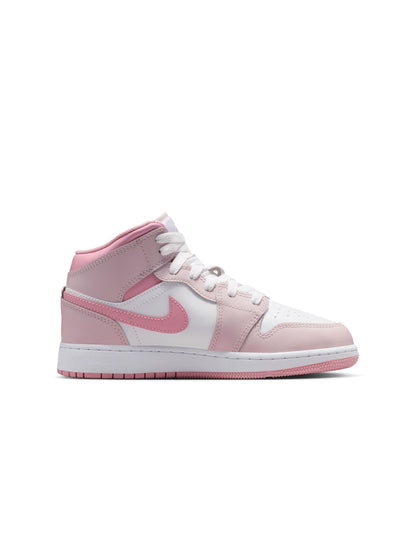 Air Jordan Big Kids 1 Mid - Pearl Pink