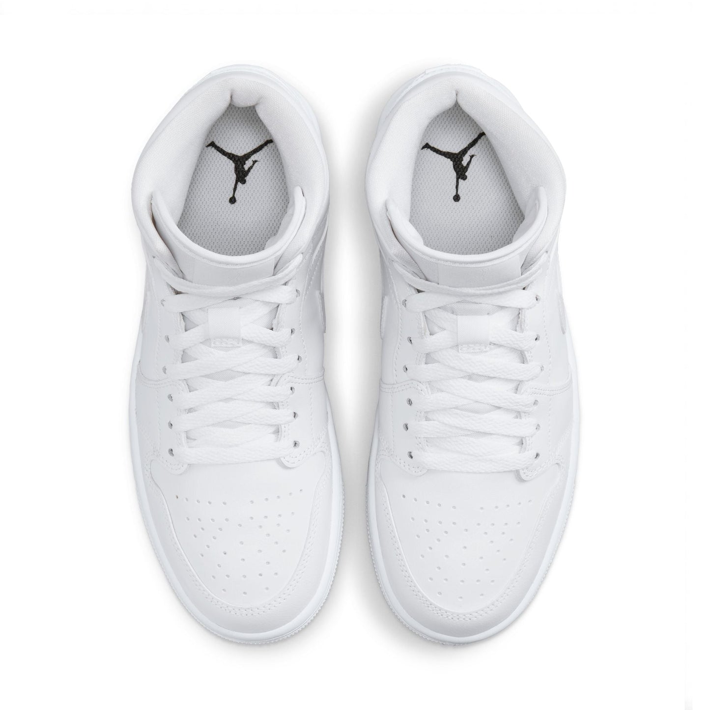 Air Jordan Womens 1 Mid - Triple White