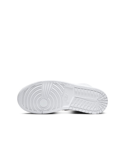 Air Jordan Womens 1 Mid - Triple White