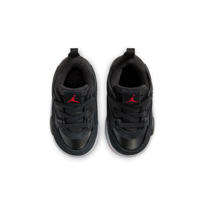 Air Jordan (TD) 4 RM - Black/Varsity Red