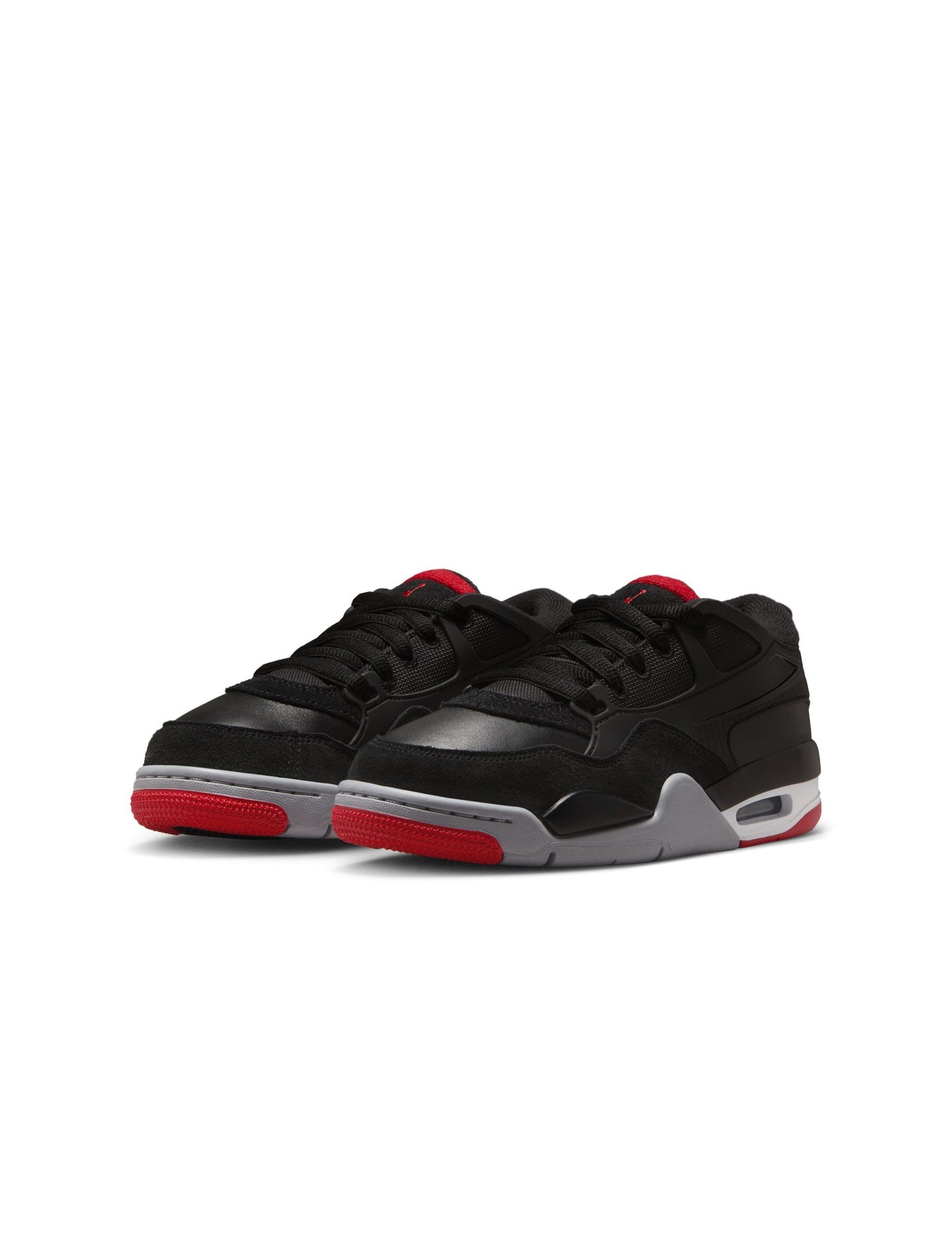 Air Jordan Big Kids 4 RM - Black/Varsity Red