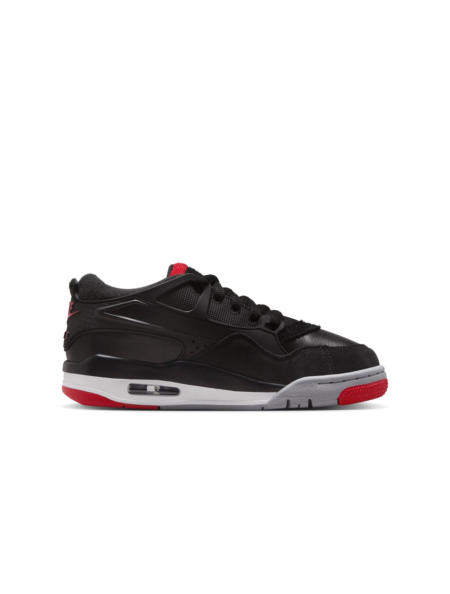 Air Jordan Big Kids 4 RM - Black/Varsity Red