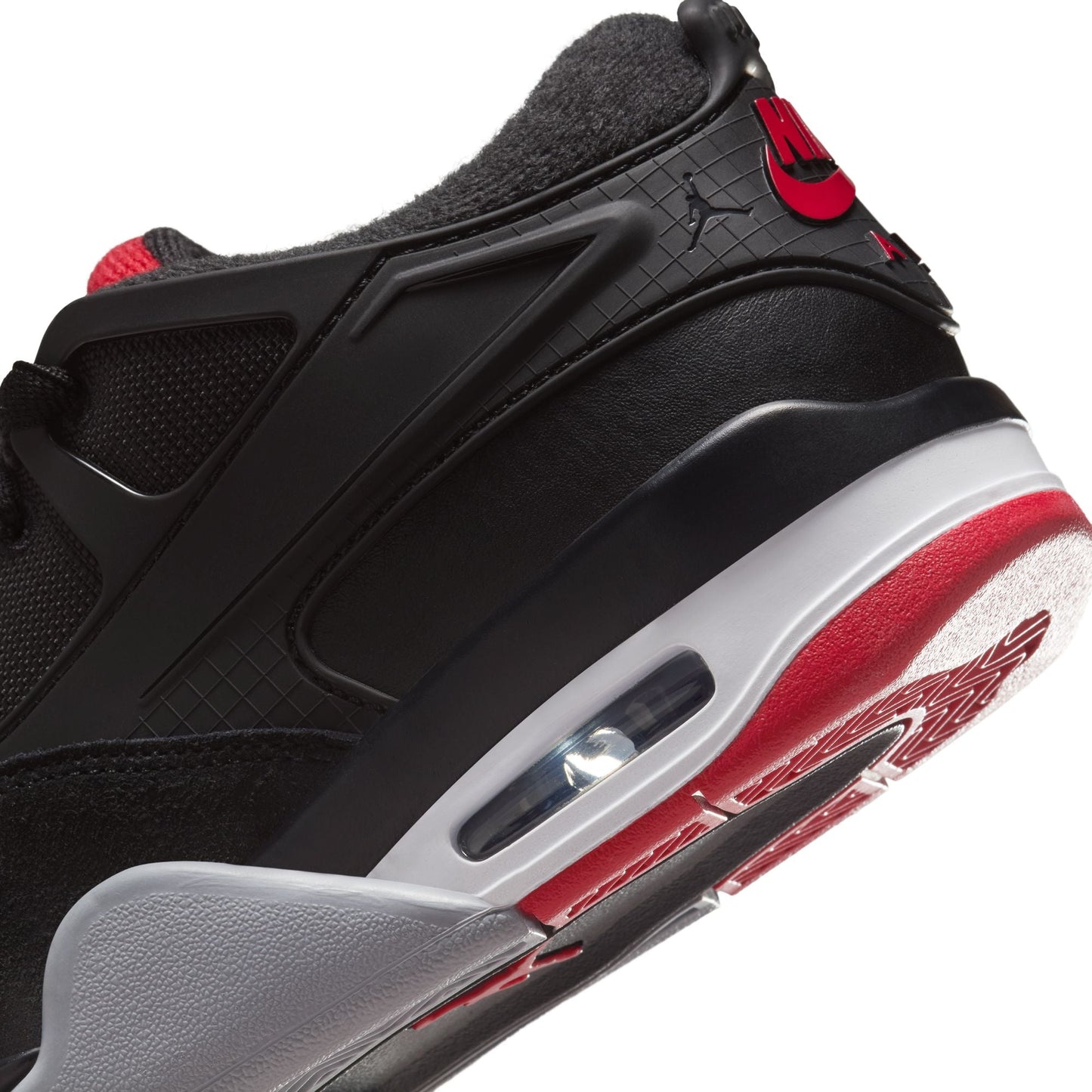 Air Jordan Big Kids 4 RM - Black/Varsity Red