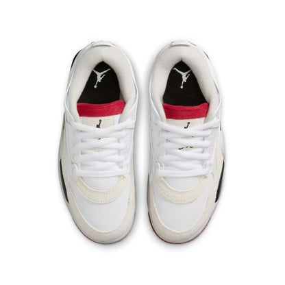 Air Jordan Big Kids 4 RM - White/Varsity Red