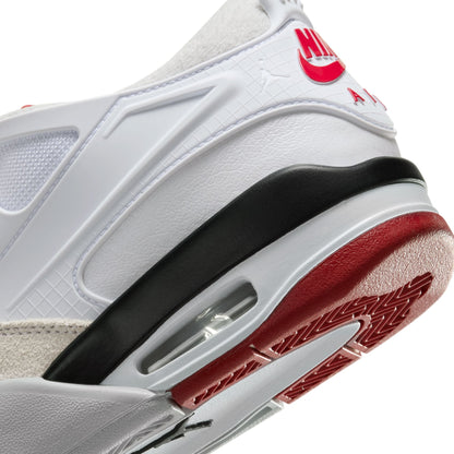 Air Jordan Big Kids 4 RM - White/Varsity Red