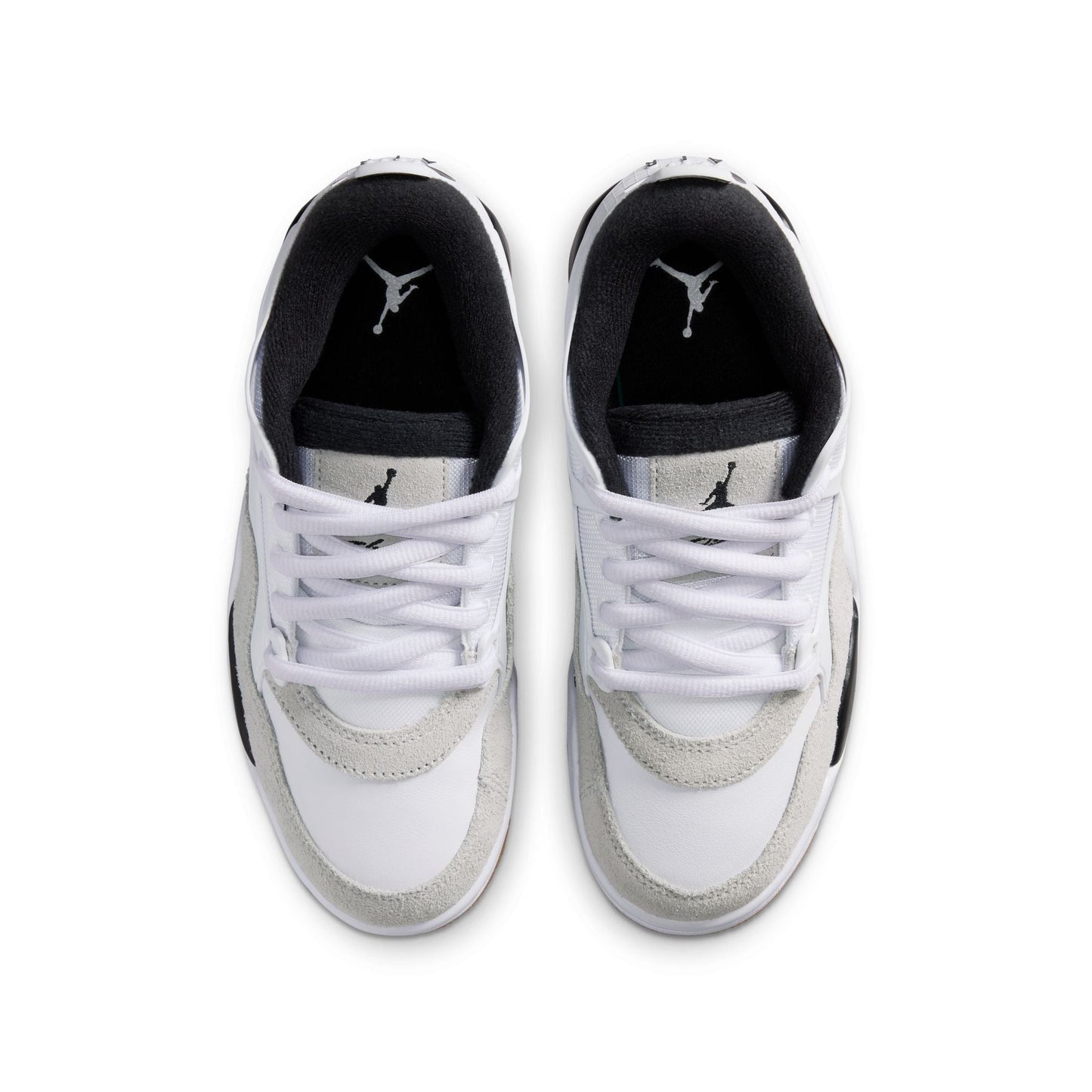 Air Jordan Big Kids 4 RM - White/Black