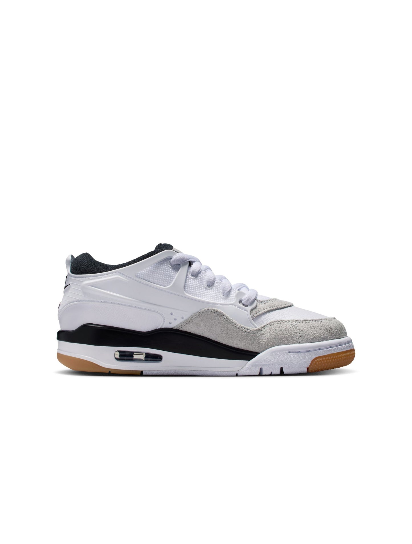 Air Jordan Big Kids 4 RM - White/Black