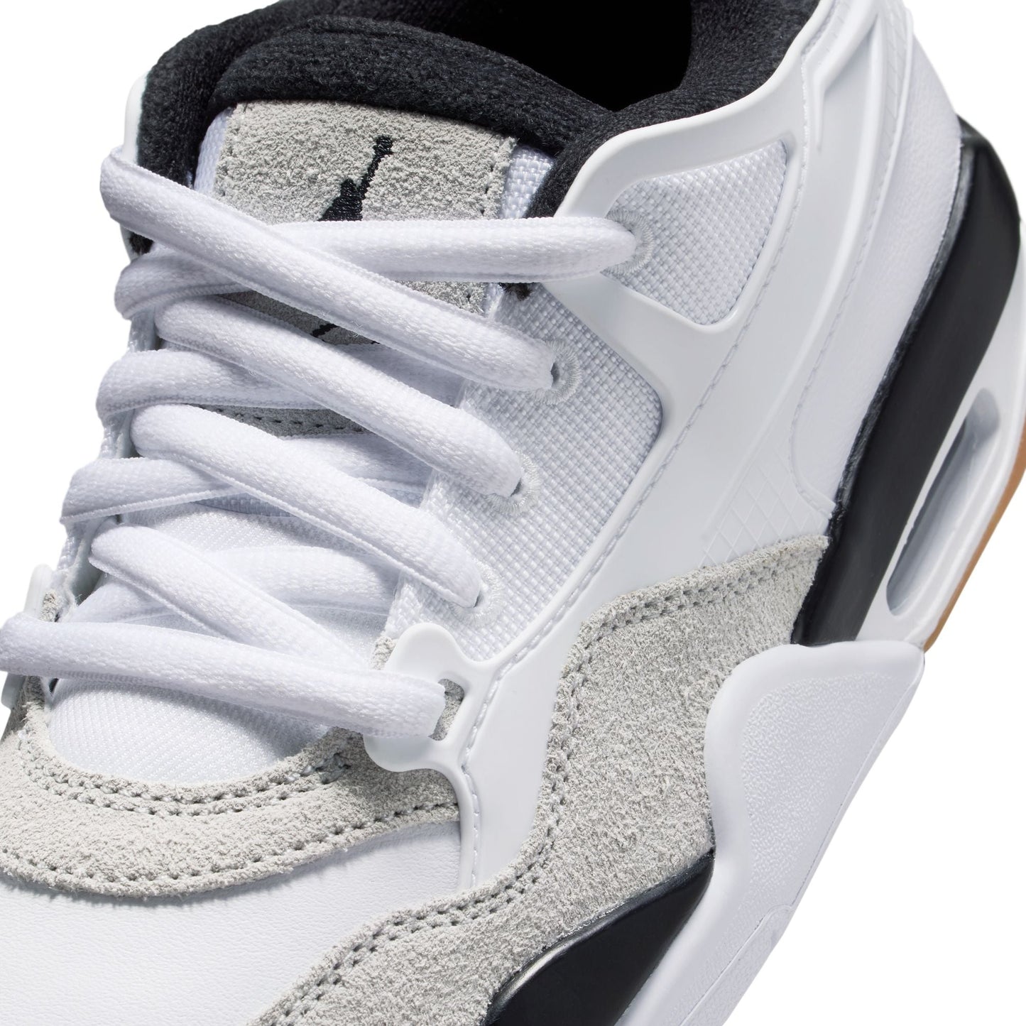 Air Jordan Big Kids 4 RM - White/Black