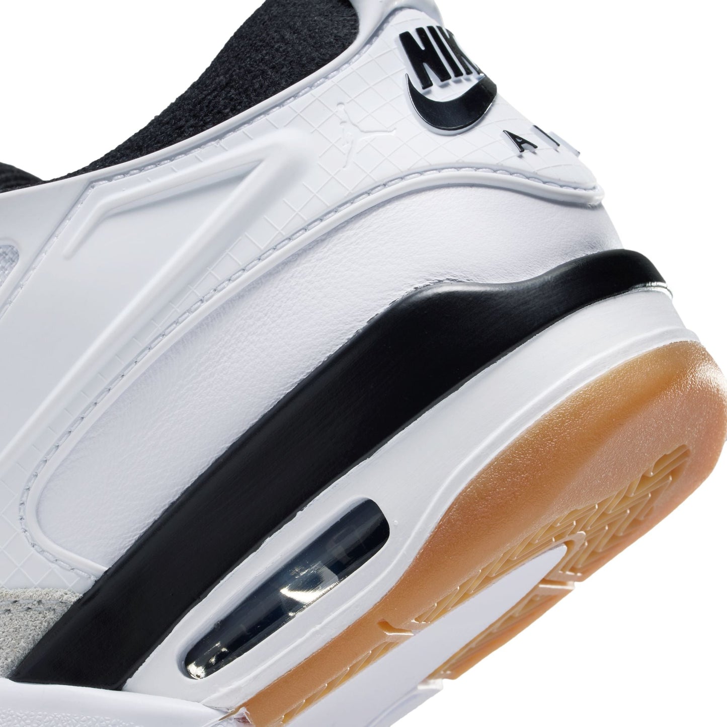 Air Jordan Big Kids 4 RM - White/Black