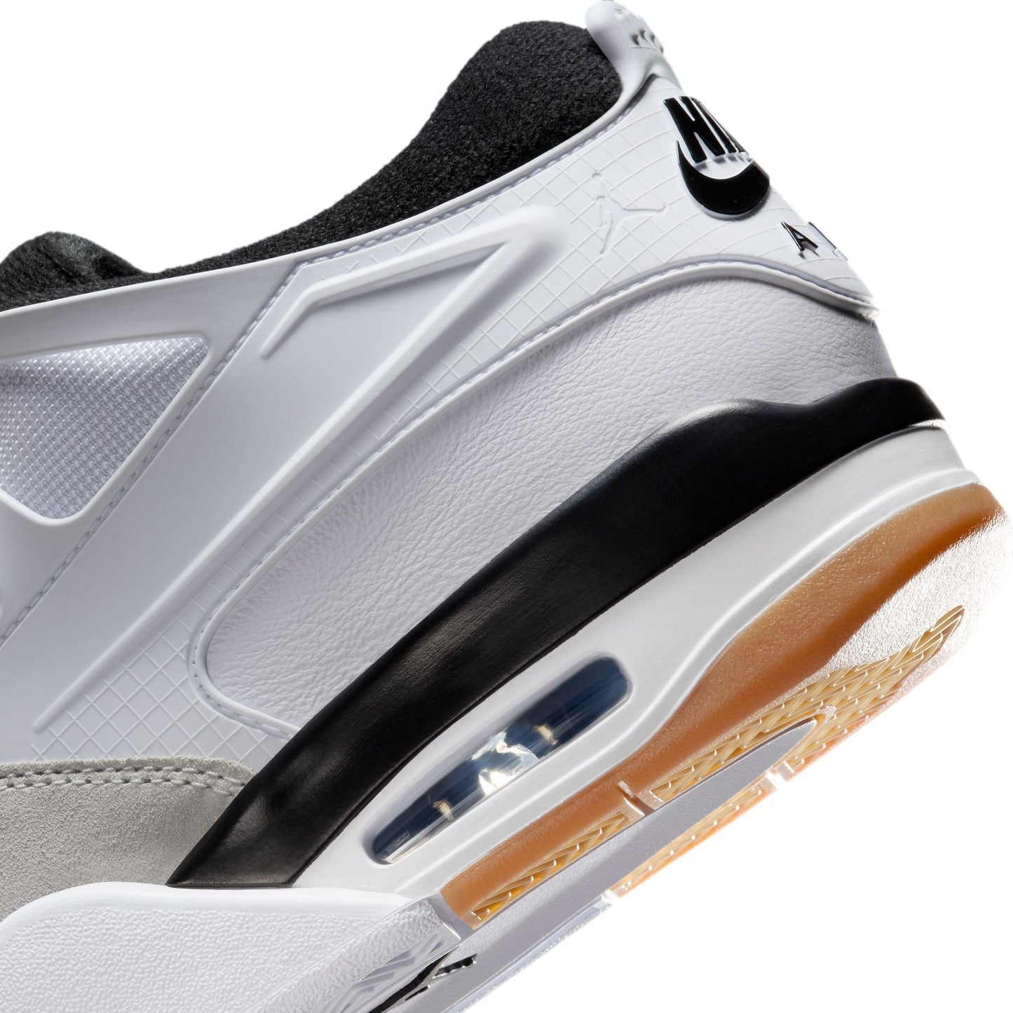 Air Jordan Mens 4 RM - White/Black