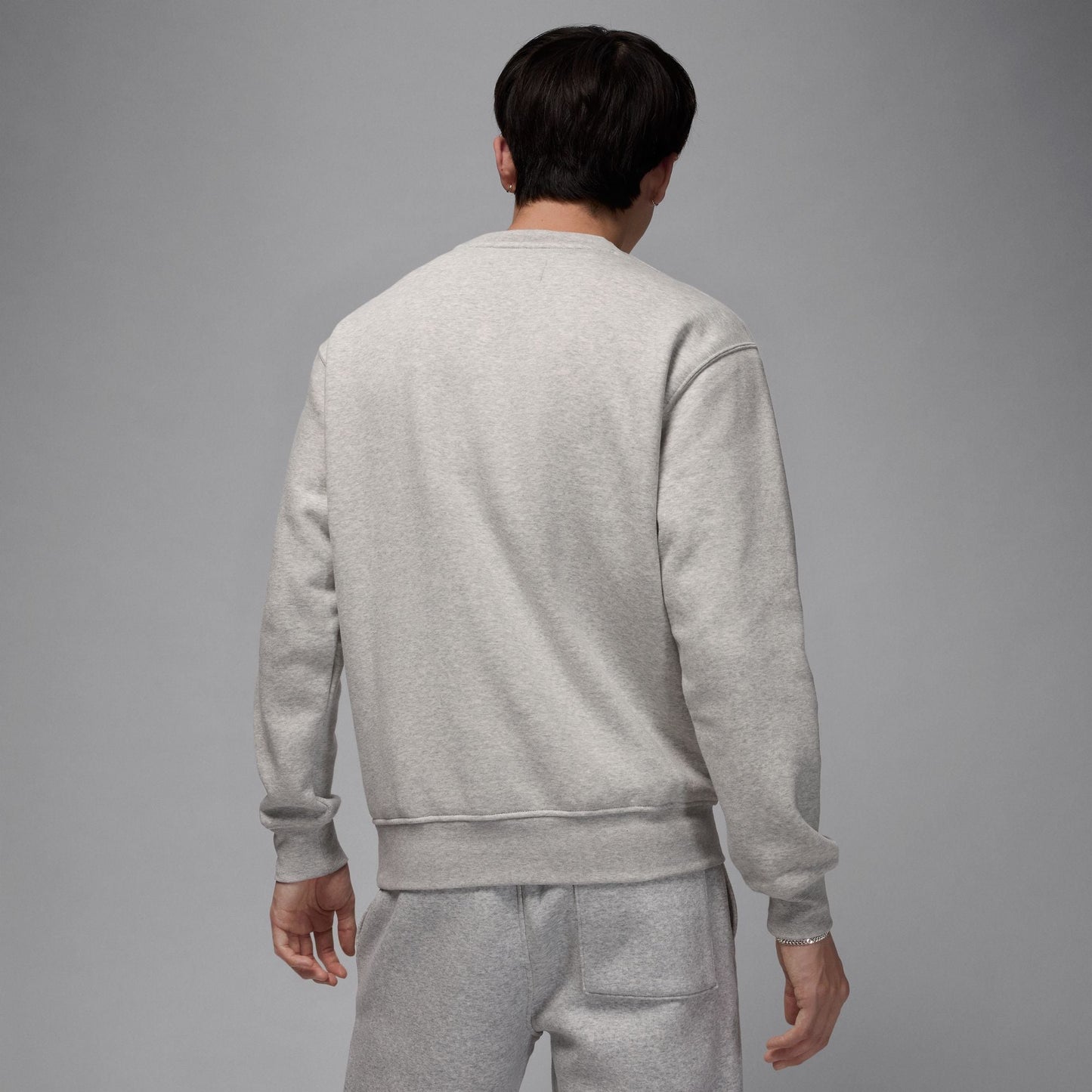 Air Jordan Brooklyn Fleece Crewneck - Light Grey