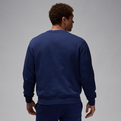 Air Jordan Brooklyn Fleece Crewneck - Midnight Navy/White