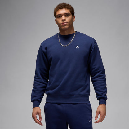 Air Jordan Brooklyn Fleece Crewneck - Midnight Navy/White
