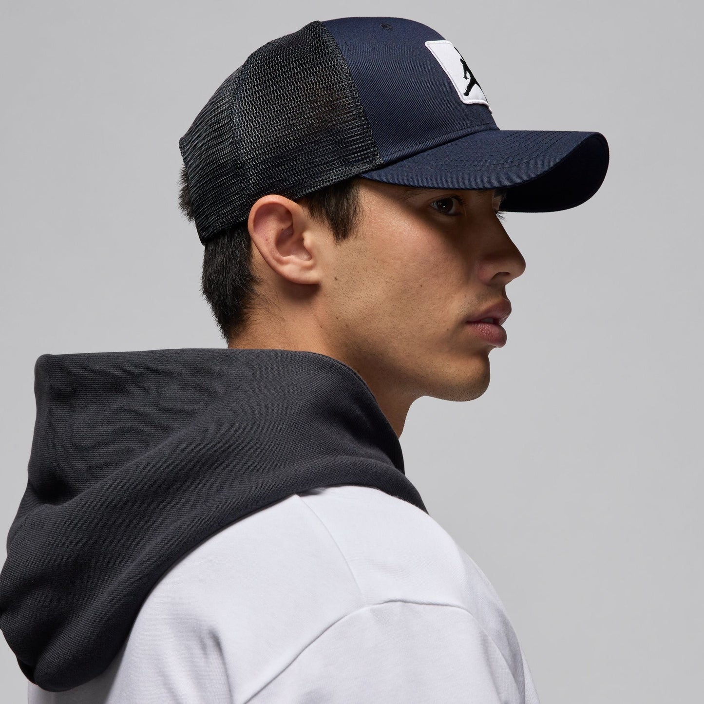 Air Jordan Unisex Rise Structured Hat - Navy/White