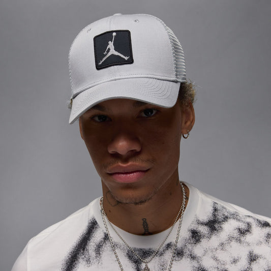 Air Jordan Unisex Jordan Rise Structured Hat - Light Smoke Grey