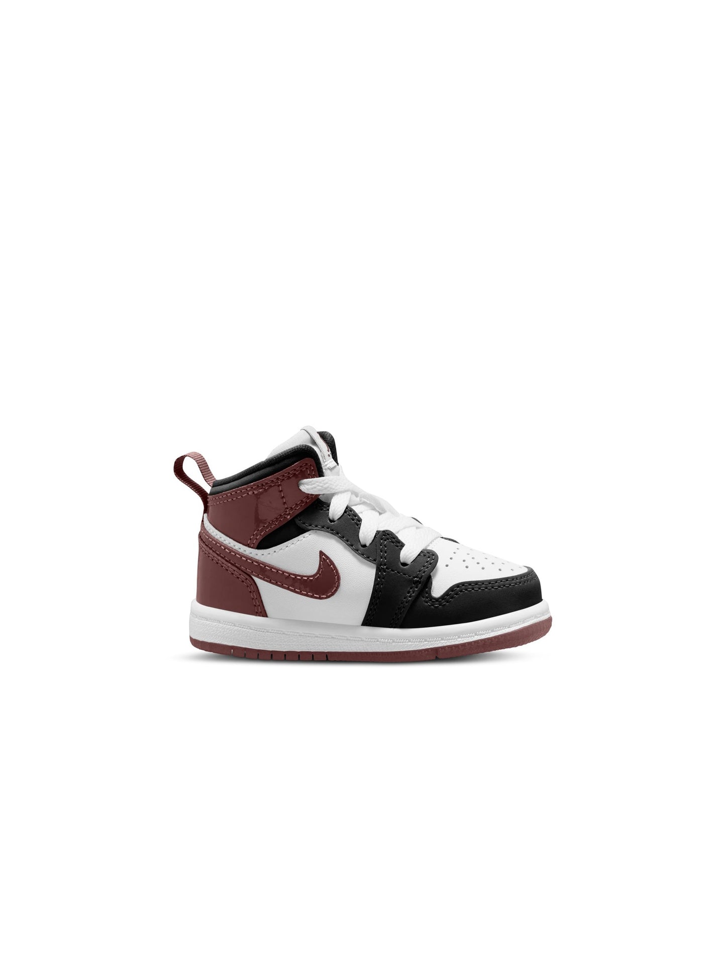 Air Jordan (TD) 1 Mid SE - White/Dark Pony