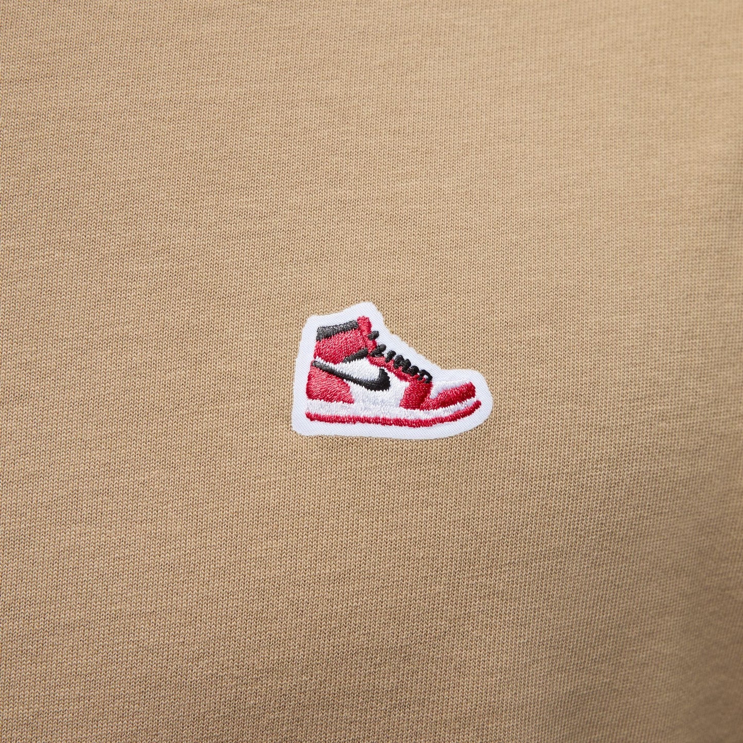 Air Jordan Mens Sneaker Patch Tee - Desert Camo/Black