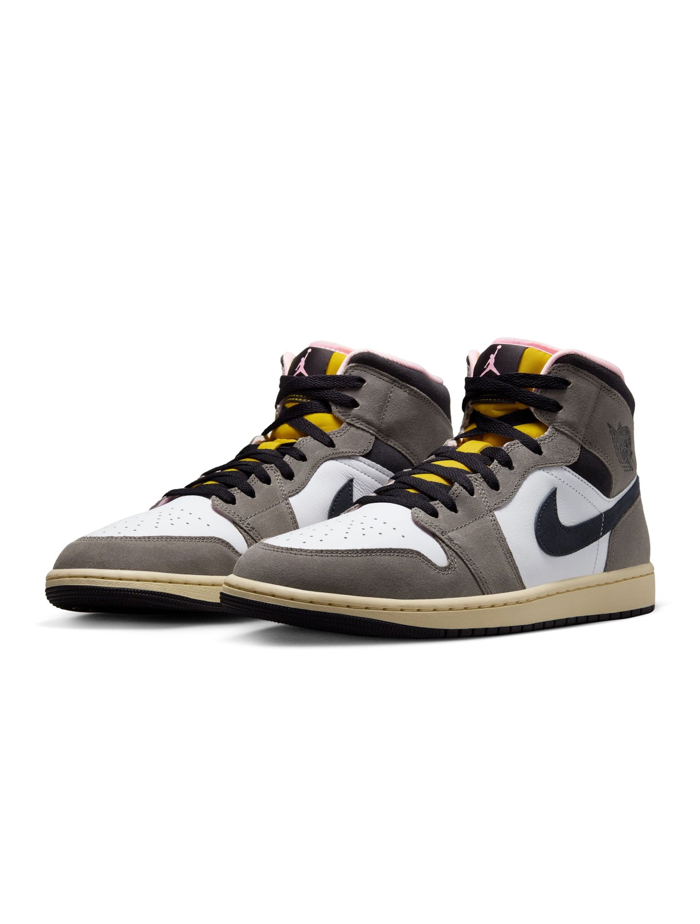 Air Jordan Mens 1 Mid SE - Cavestone