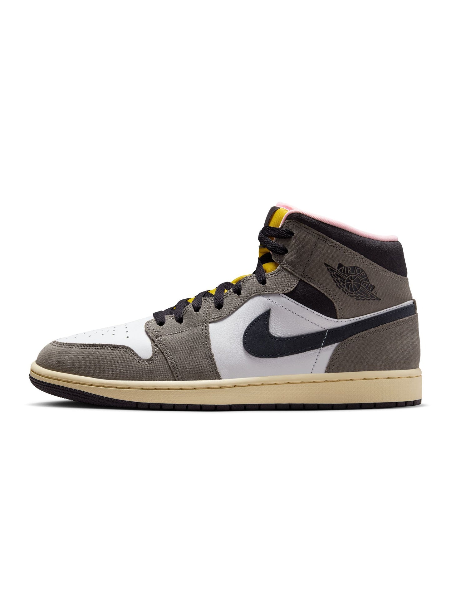 Air Jordan Mens 1 Mid SE - Cavestone