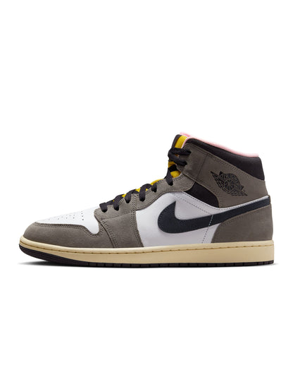 Air Jordan Mens 1 Mid SE - Cavestone