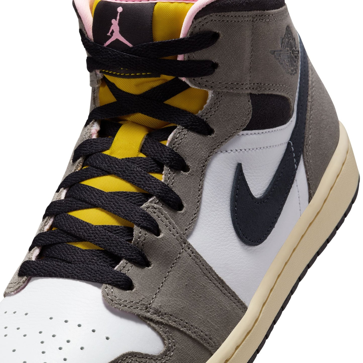 Air Jordan Mens 1 Mid SE - Cavestone