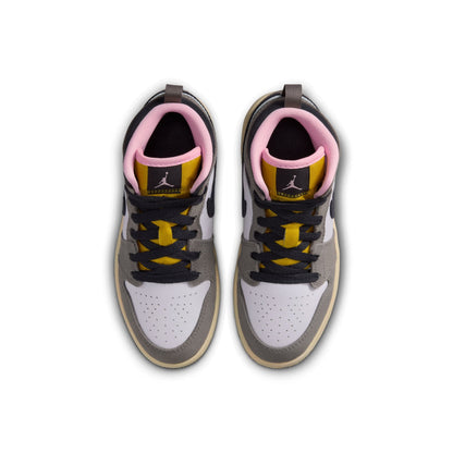 Air Jordan (PS) 1 Mid SE - Oil Grey
