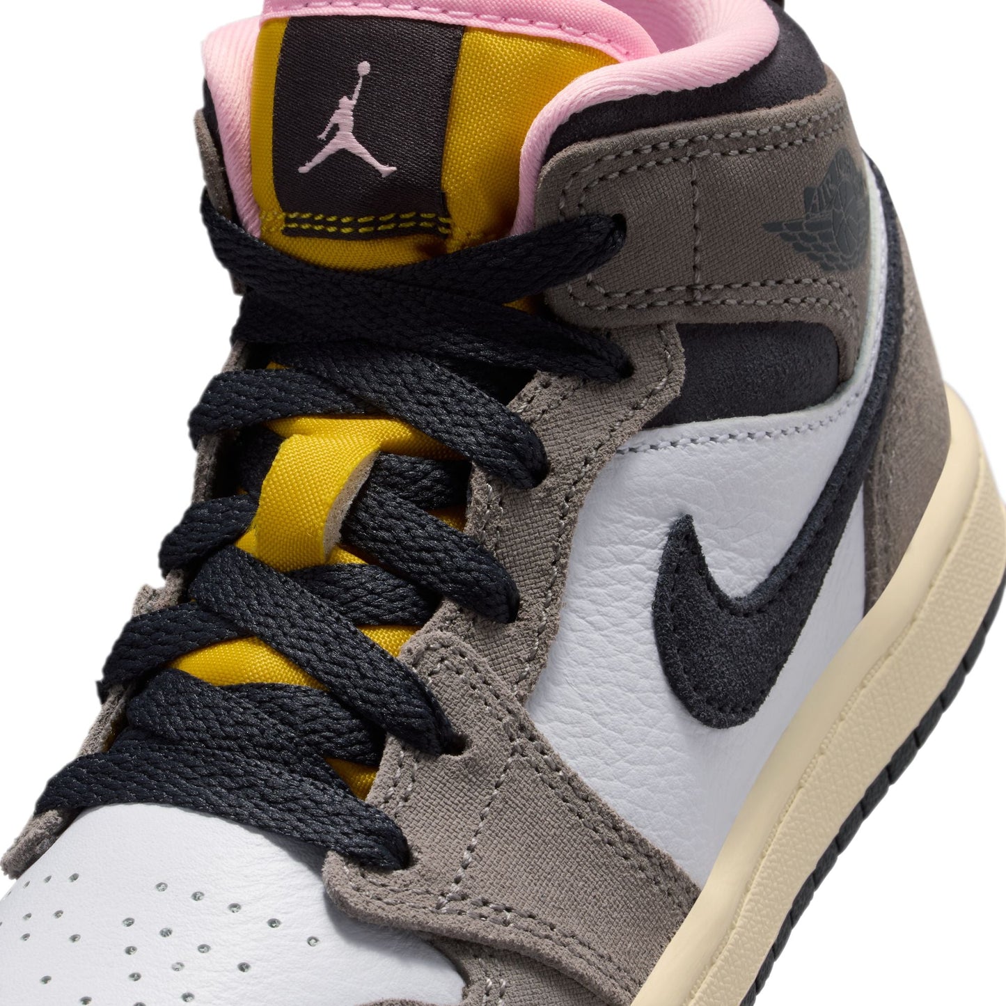 Air Jordan (PS) 1 Mid SE - Oil Grey