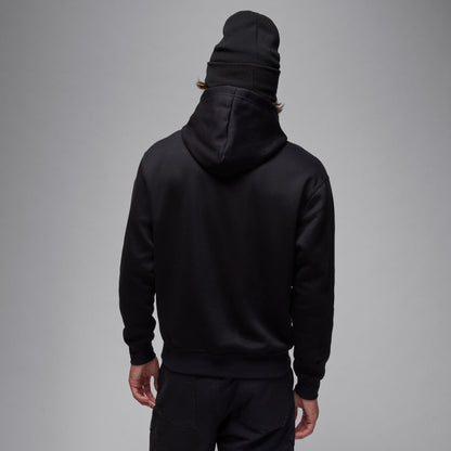 Air Jordan Mens Jumpman Chimney Hoodie - Black