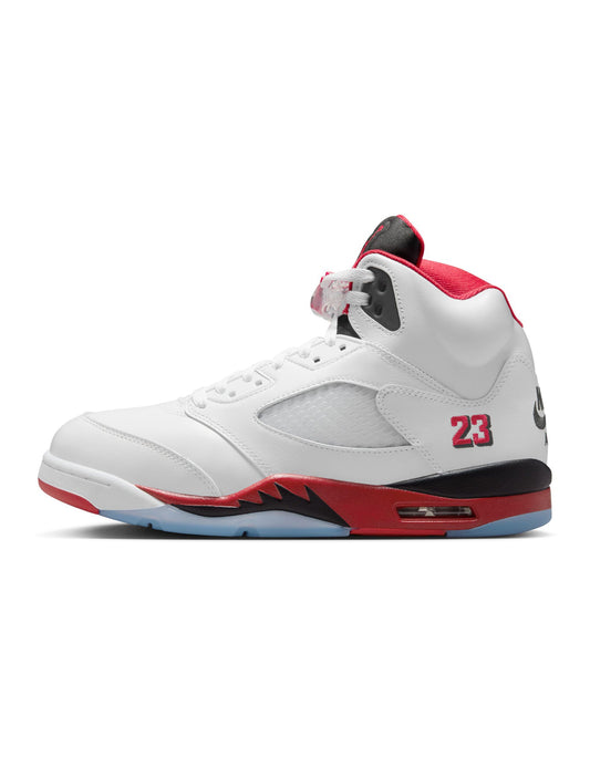 Air Jordan Mens 5 Retro - Fire Red