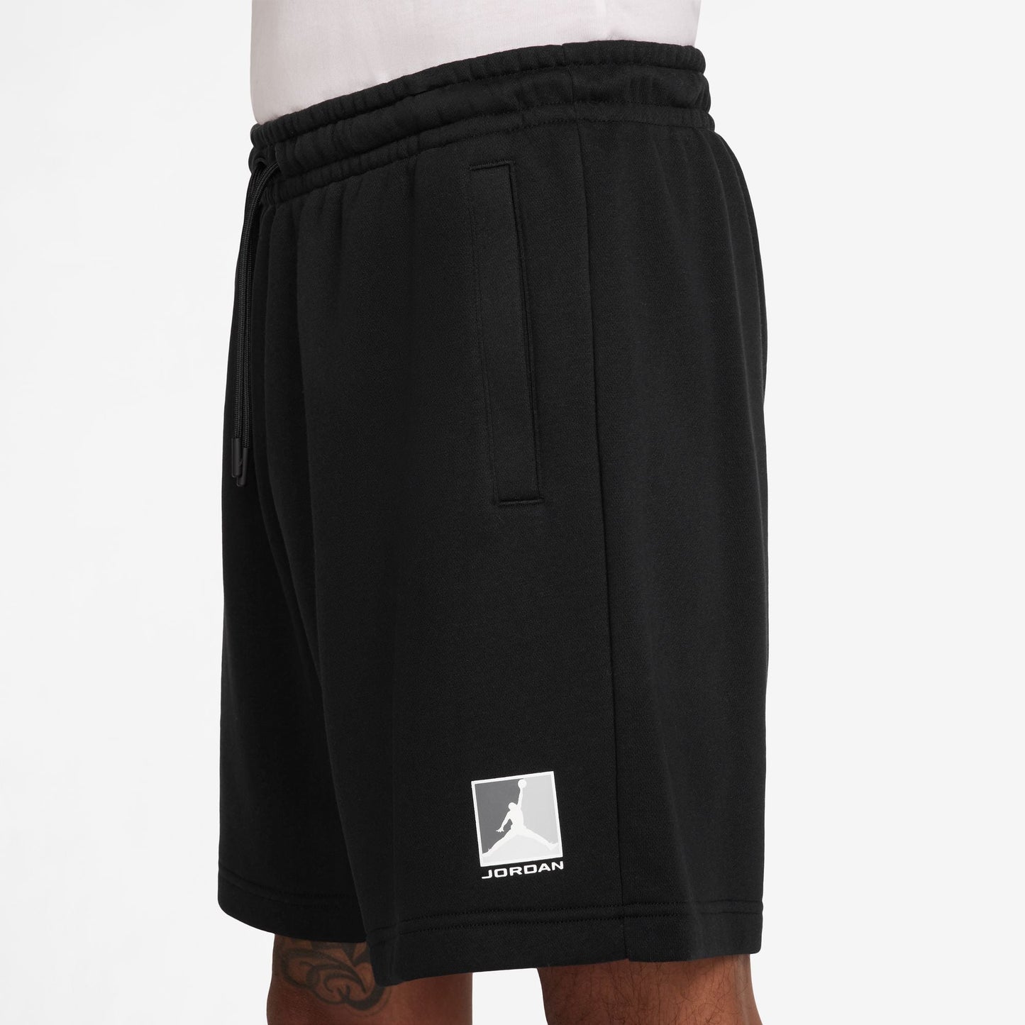 Air Jordan Mens Brooklyn Fleece Shorts - Black