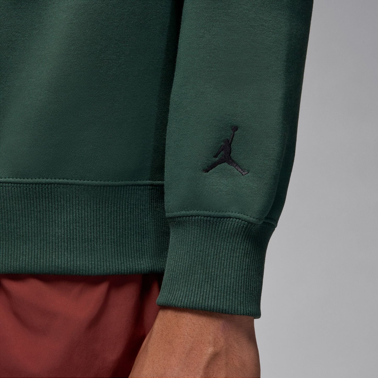 Air Jordan Mens Holiday Fleece Crewneck - Midnight Green