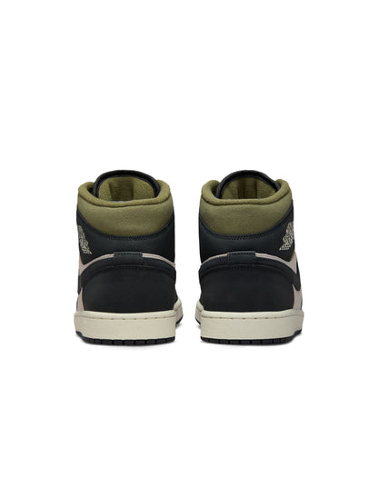 Air Jordan Mens 1 Mid SE LT - Orewood Brown