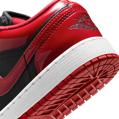 Air Jordan Big Kids 1 Low SE - Black/Varsity Red