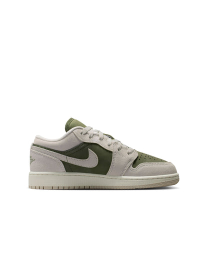 Air Jordan Big Kids 1 Low SE - Medium Olive