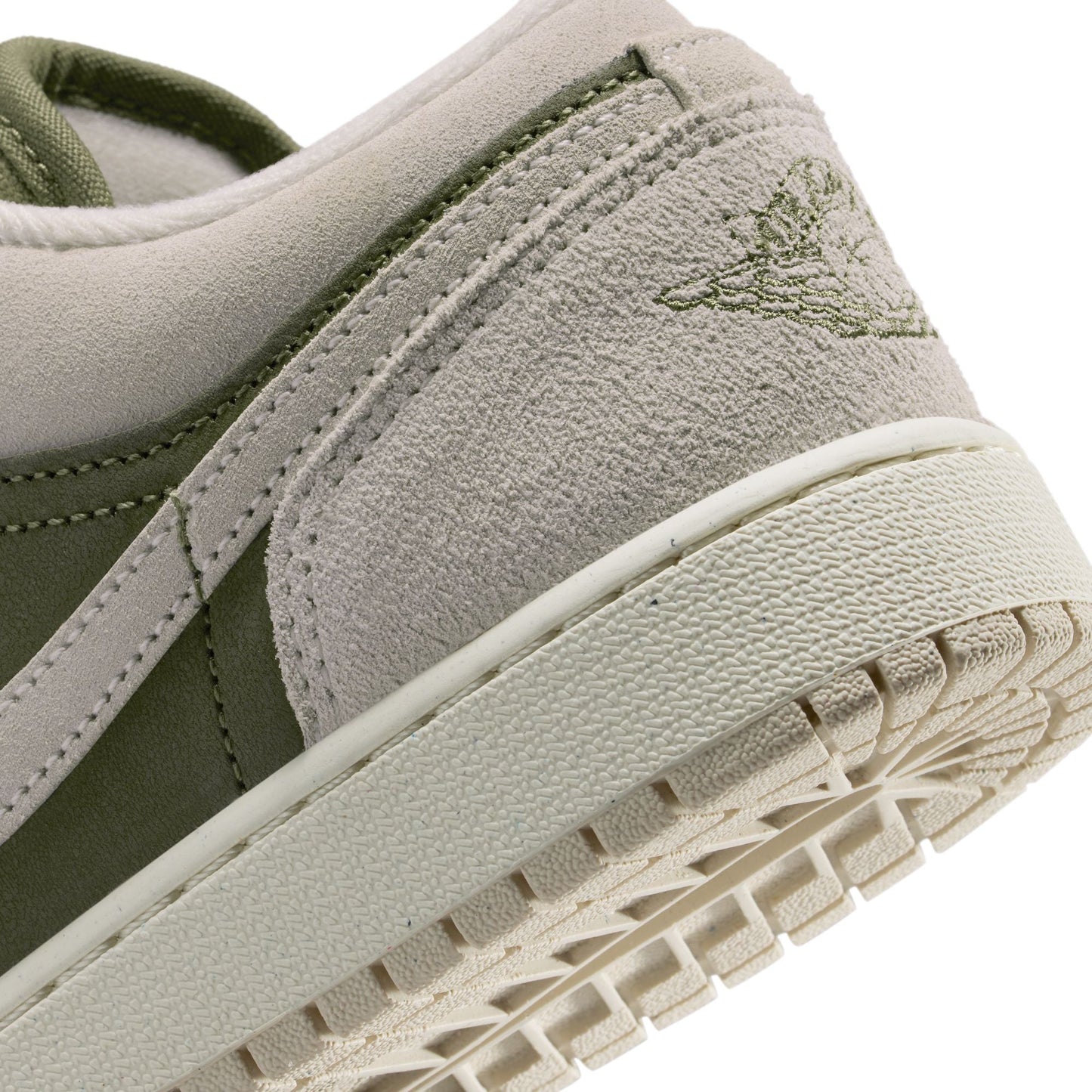 Air Jordan Big Kids 1 Low SE - Medium Olive