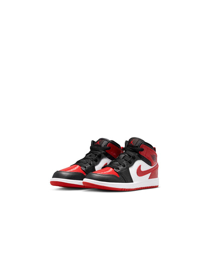 Air Jordan 1 Mid SE - Black/Varsity Red