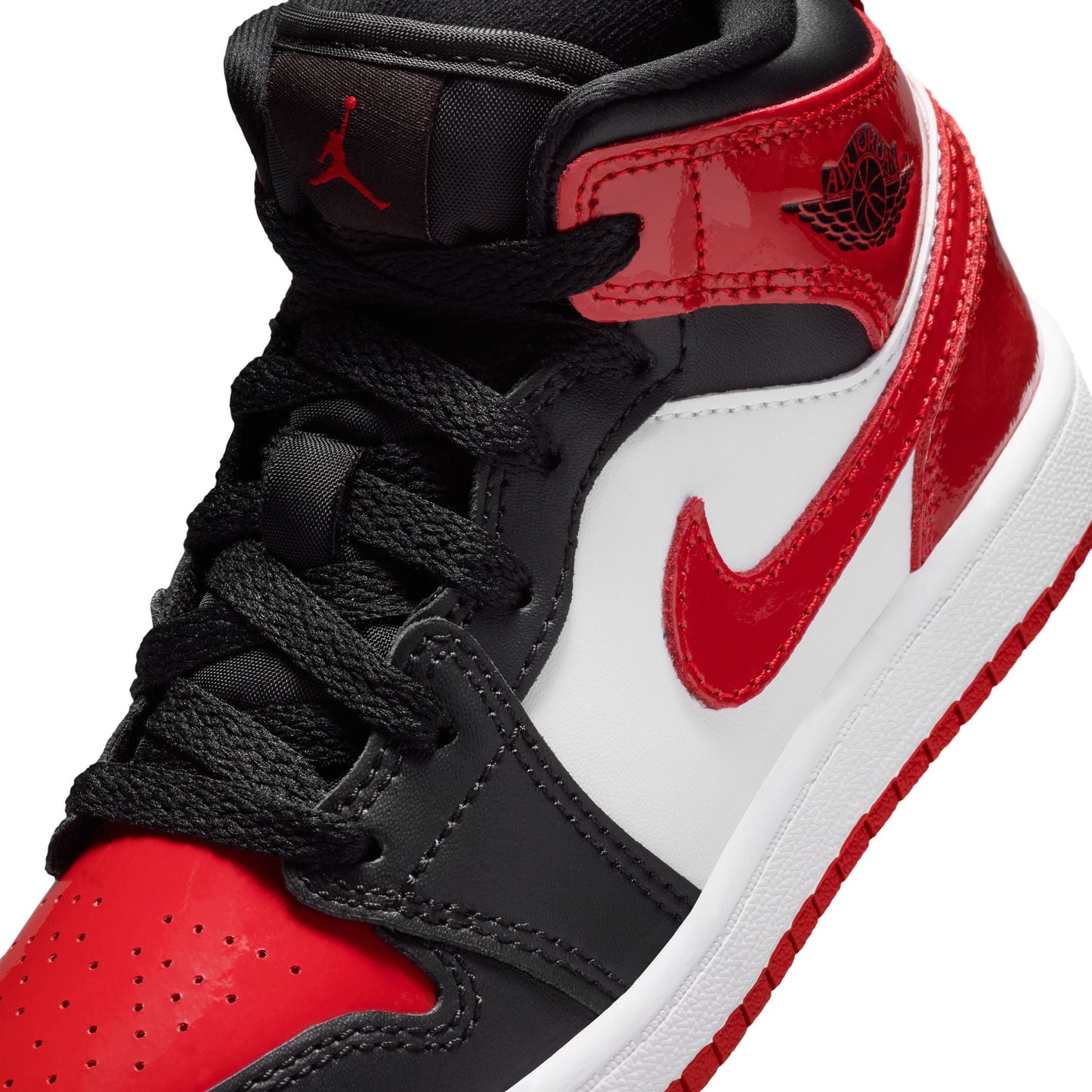 Air Jordan 1 Mid SE - Black/Varsity Red