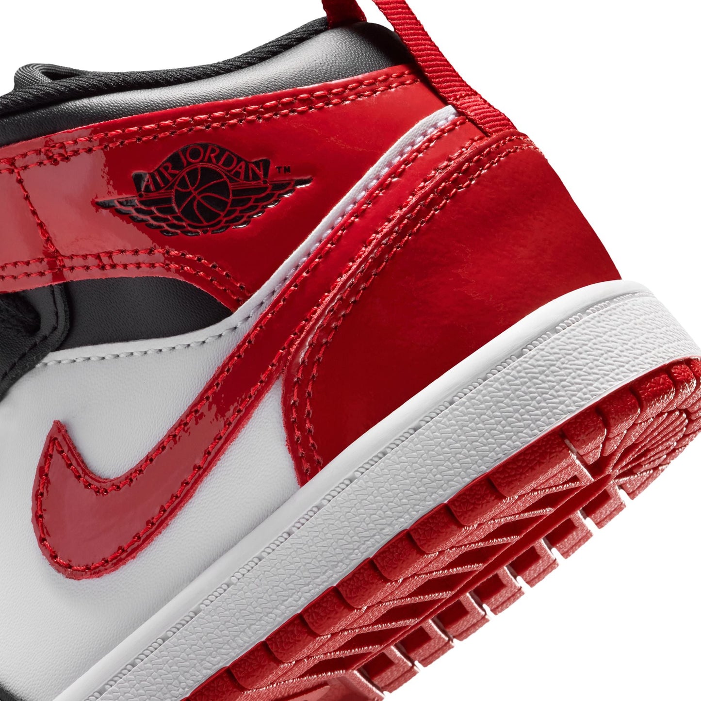 Air Jordan 1 Mid SE - Black/Varsity Red