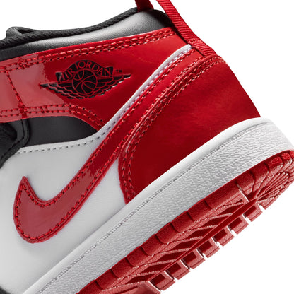 Air Jordan 1 Mid SE - Black/Varsity Red