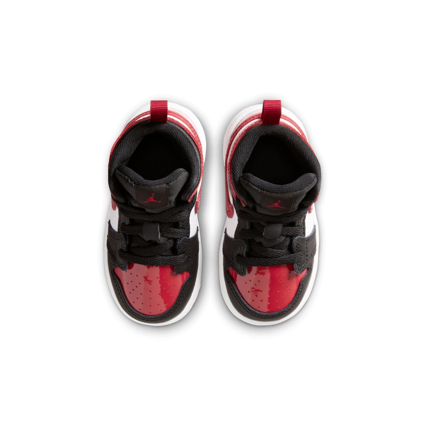 Air Jordan (TD) 1 Mid SE - Black/Varsity Red