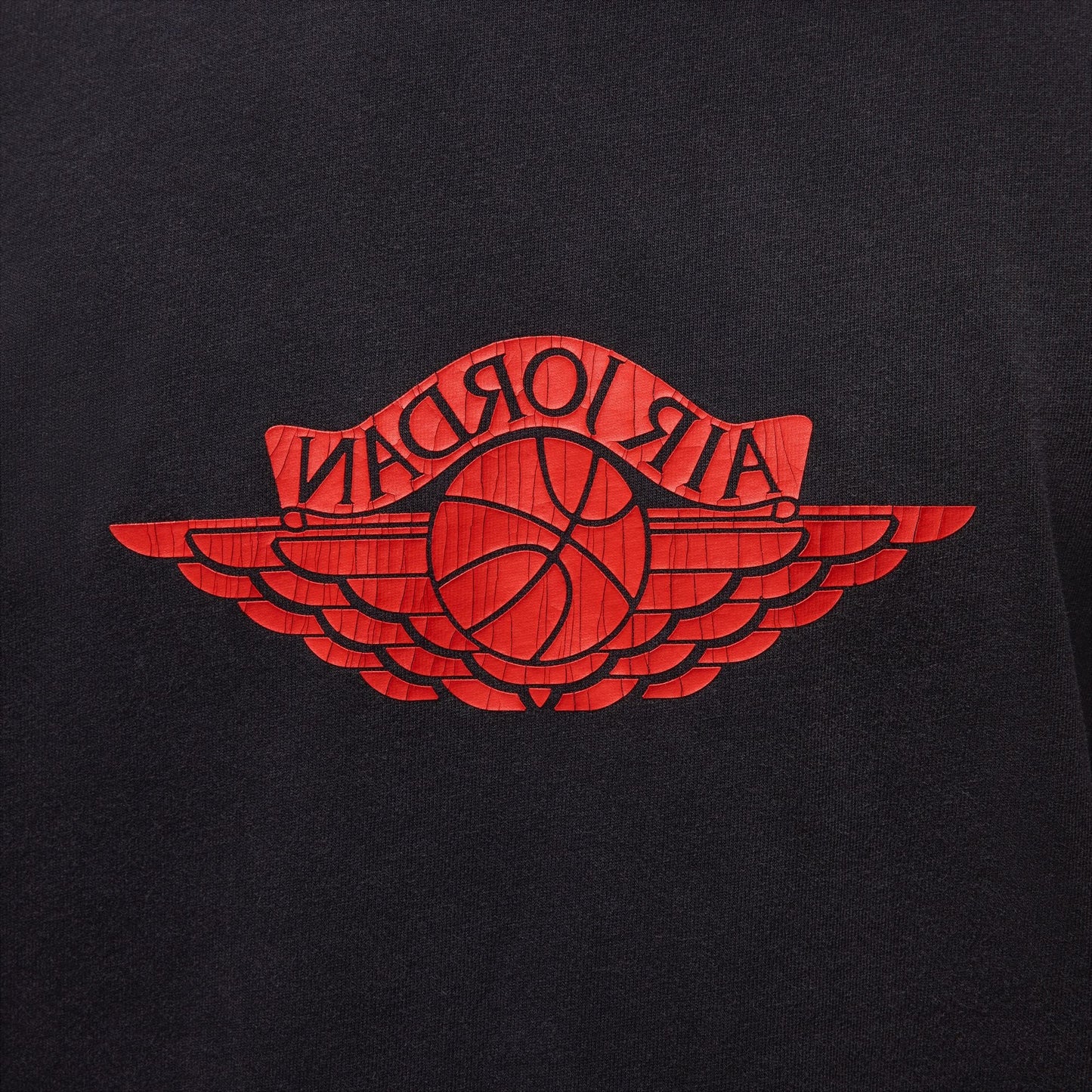 Air Jordan Mens Rare Air Tee - Black/Chile Red