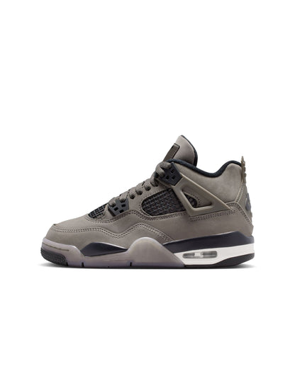 Air Jordan Big Kids 4 Retro - Cave Stone