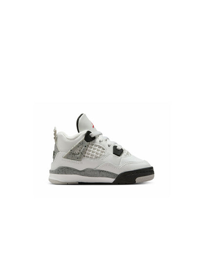 Air Jordan (TD) 4 Retro - White Cement