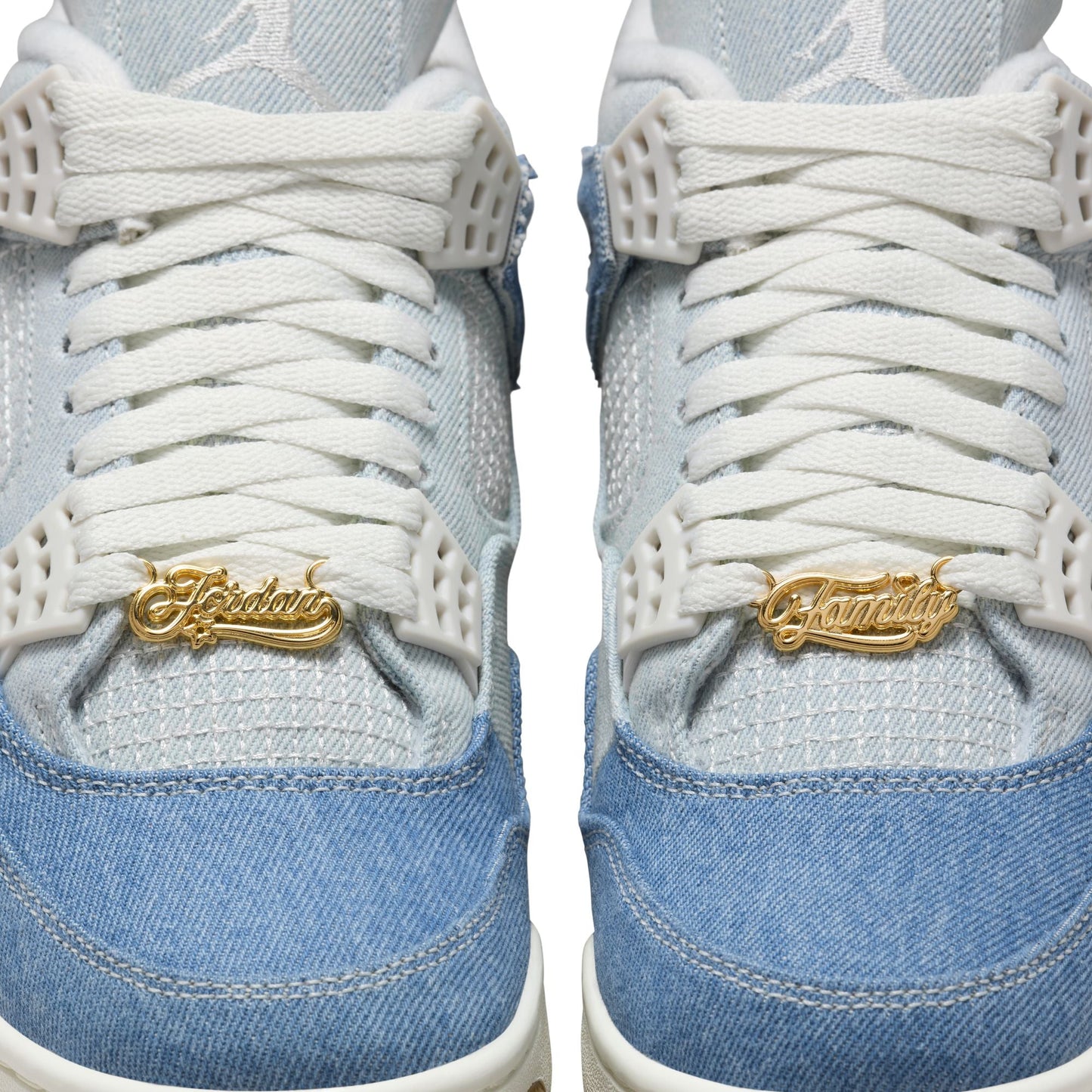 Air Jordan Womens 4 Retro - Worn Blue