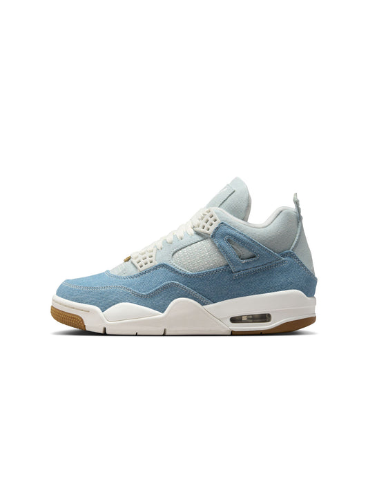 Air Jordan Womens 4 Retro - Worn Blue