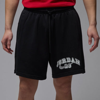 Air Jordan Mens MVP French Terry Shorts - Black