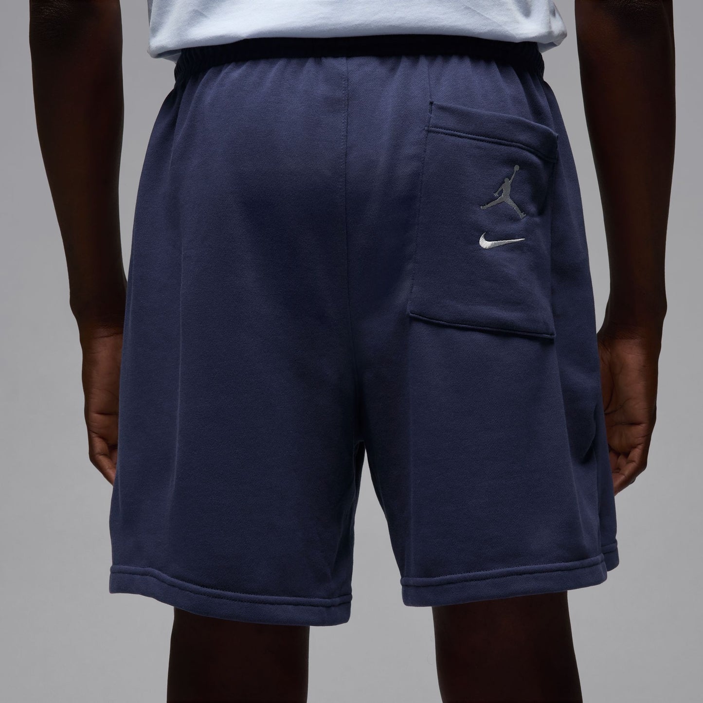 Air Jordan Mens MVP French Terry Shorts - Midnight Navy
